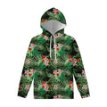 Palm Hawaiian Tropical Pattern Print Pullover Hoodie