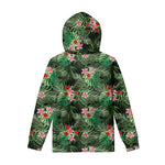 Palm Hawaiian Tropical Pattern Print Pullover Hoodie