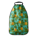 Palm Leaf Pineapple Pattern Print Car Seat Organizers