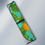 Palm Leaf Pineapple Pattern Print Car Sun Shade GearFrost