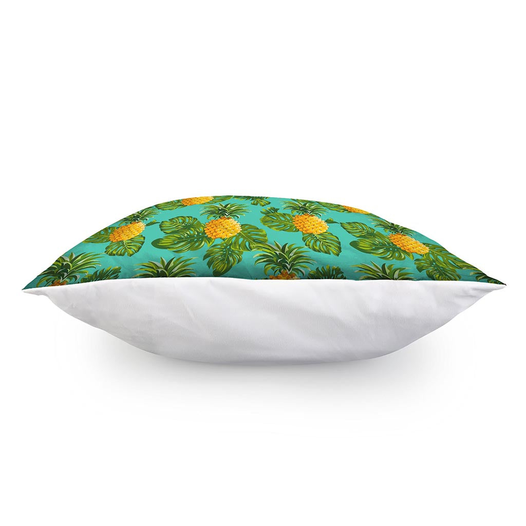 Palm Leaf Pineapple Pattern Print Pillow Cover