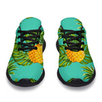 Palm Leaf Pineapple Pattern Print Sport Shoes GearFrost