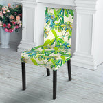 Palm Tree Banana Pattern Print Dining Chair Slipcover