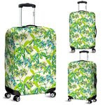 Palm Tree Banana Pattern Print Luggage Cover GearFrost