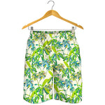 Palm Tree Banana Pattern Print Men's Shorts