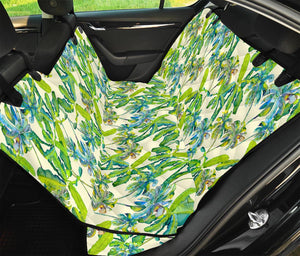 Palm Tree Banana Pattern Print Pet Car Back Seat Cover