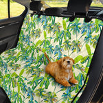 Palm Tree Banana Pattern Print Pet Car Back Seat Cover