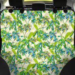 Palm Tree Banana Pattern Print Pet Car Back Seat Cover