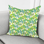 Palm Tree Banana Pattern Print Pillow Cover