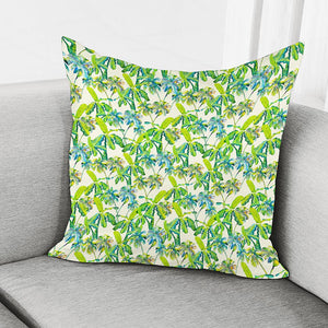 Palm Tree Banana Pattern Print Pillow Cover