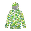 Palm Tree Banana Pattern Print Pullover Hoodie