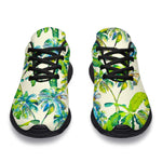 Palm Tree Banana Pattern Print Sport Shoes GearFrost