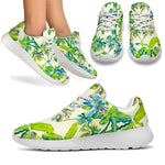 Palm Tree Banana Pattern Print Sport Shoes GearFrost