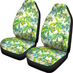 Palm Tree Banana Pattern Print Universal Fit Car Seat Covers