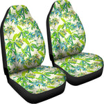 Palm Tree Banana Pattern Print Universal Fit Car Seat Covers