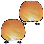 Palm Tree Beach Sunset Print Car Headrest Covers