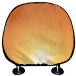 Palm Tree Beach Sunset Print Car Headrest Covers