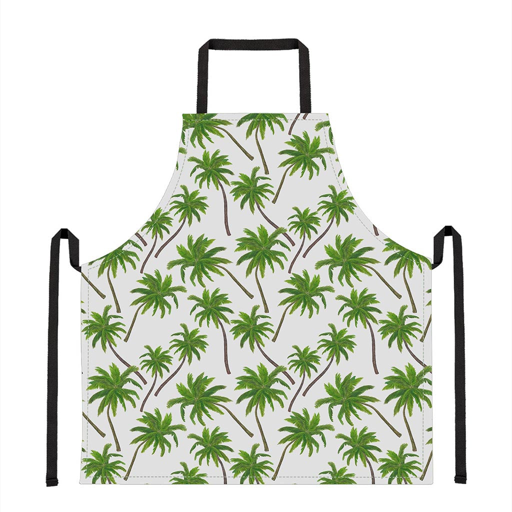 Palm Tree Pattern Print Apron
