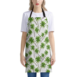 Palm Tree Pattern Print Apron