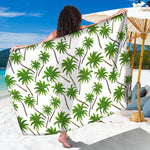 Palm Tree Pattern Print Beach Sarong Wrap