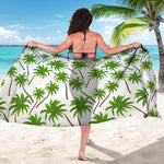 Palm Tree Pattern Print Beach Sarong Wrap