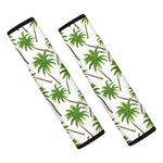 Palm Tree Pattern Print Car Seat Belt Covers