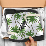 Palm Tree Pattern Print Comfy Boots GearFrost