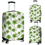 Palm Tree Pattern Print Luggage Cover GearFrost