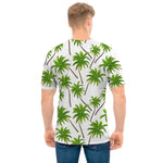 Palm Tree Pattern Print Men's T-Shirt