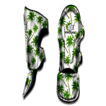 Palm Tree Pattern Print Muay Thai Shin Guard