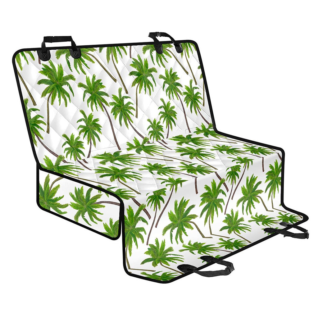 Palm Tree Pattern Print Pet Car Back Seat Cover