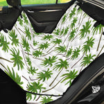 Palm Tree Pattern Print Pet Car Back Seat Cover