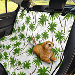 Palm Tree Pattern Print Pet Car Back Seat Cover