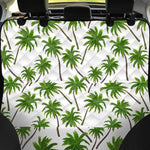 Palm Tree Pattern Print Pet Car Back Seat Cover