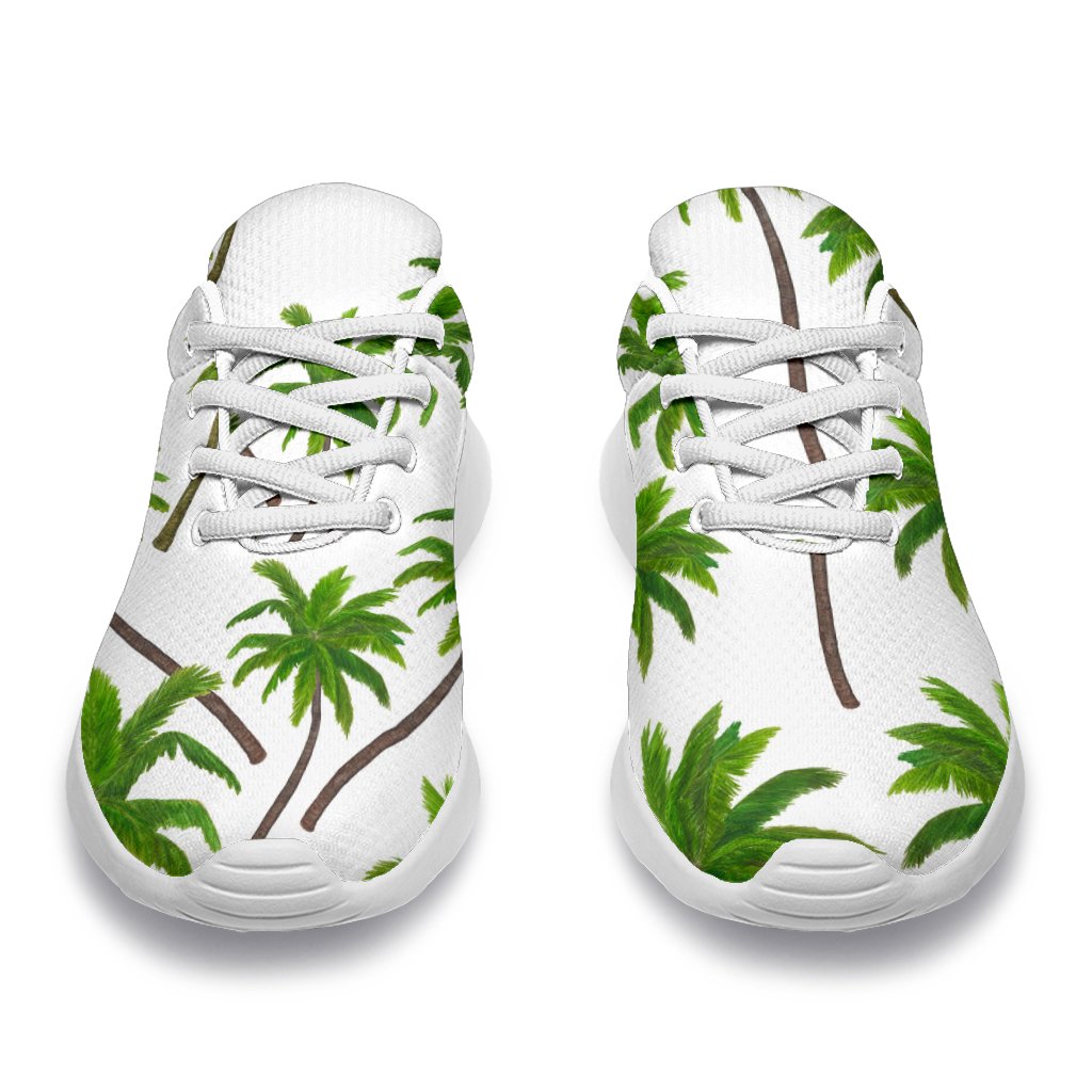 Palm Tree Pattern Print Sport Shoes GearFrost