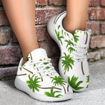 Palm Tree Pattern Print Sport Shoes GearFrost