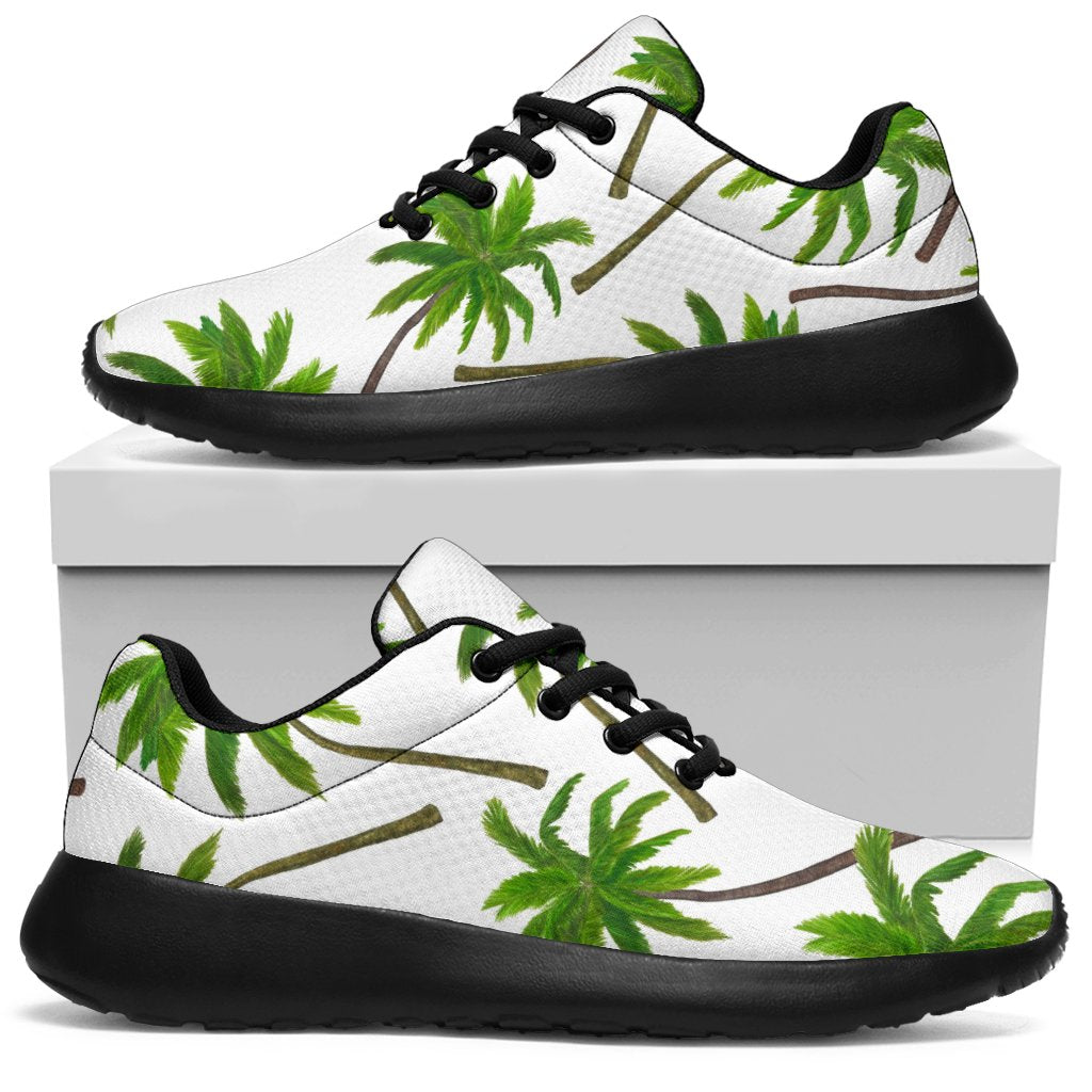 Palm Tree Pattern Print Sport Shoes GearFrost