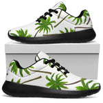 Palm Tree Pattern Print Sport Shoes GearFrost