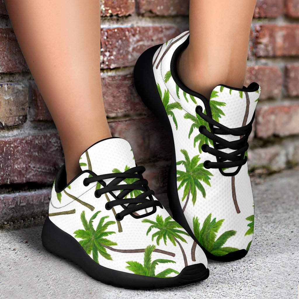 Palm Tree Pattern Print Sport Shoes GearFrost