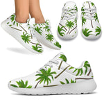 Palm Tree Pattern Print Sport Shoes GearFrost