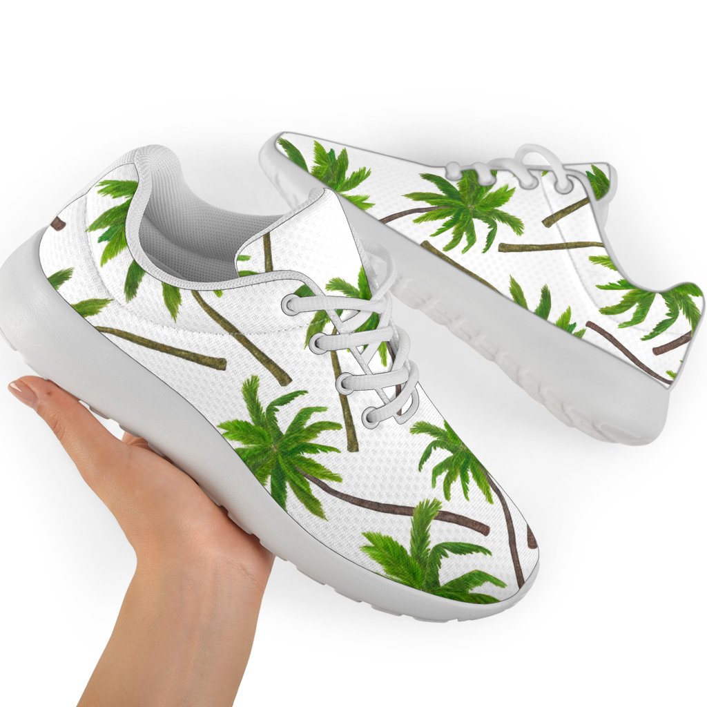 Palm Tree Pattern Print Sport Shoes GearFrost