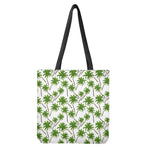 Palm Tree Pattern Print Tote Bag