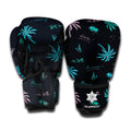 Palm Tree Summer Beach Pattern Print Boxing Gloves