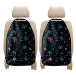 Palm Tree Summer Beach Pattern Print Car Seat Organizers