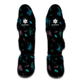 Palm Tree Summer Beach Pattern Print Muay Thai Shin Guards