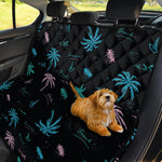 Palm Tree Summer Beach Pattern Print Pet Car Back Seat Cover