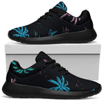 Palm Tree Summer Beach Pattern Print Sport Shoes GearFrost