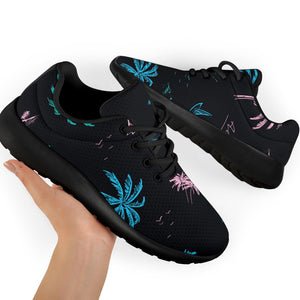 Palm Tree Summer Beach Pattern Print Sport Shoes GearFrost