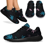 Palm Tree Summer Beach Pattern Print Sport Shoes GearFrost