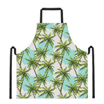 Palm Tree Tropical Pattern Print Apron